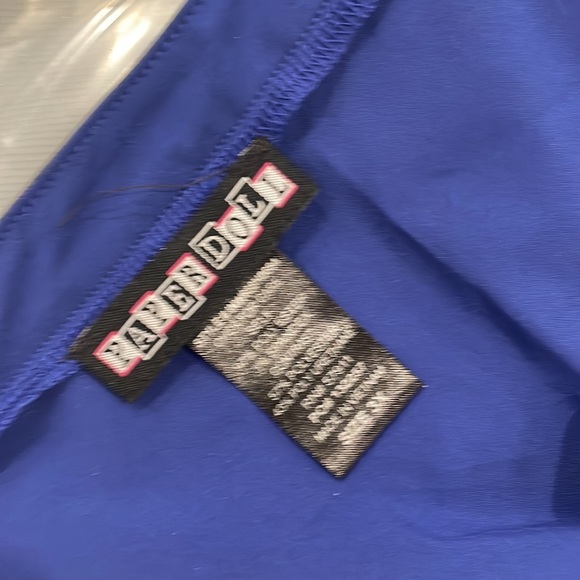 2/30$ all dresses Paper dolls blue mini dress - Picture 2 of 4